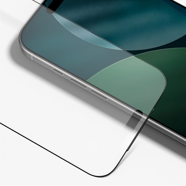 Matēts rūdīts stikls iPhone 17 Pro titāna matēts FusionFilter 7