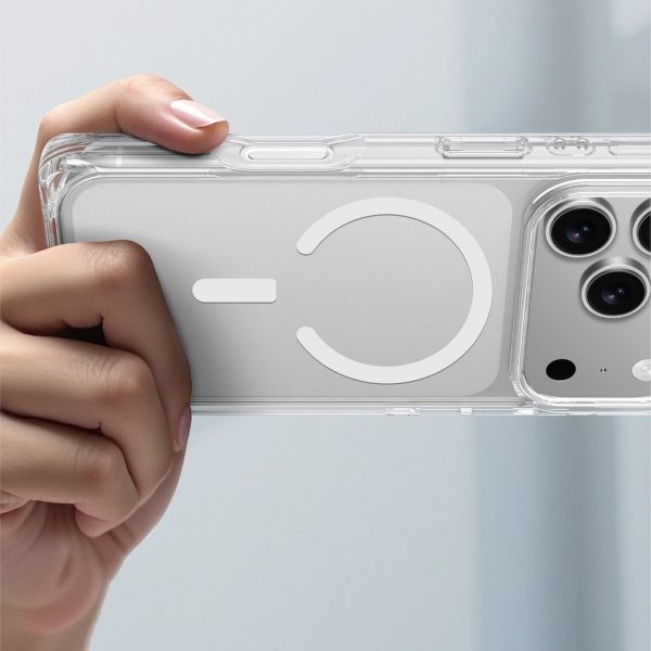 iPhone 17 Pro Max Omni MagSafe vāciņš — caurspīdīgs