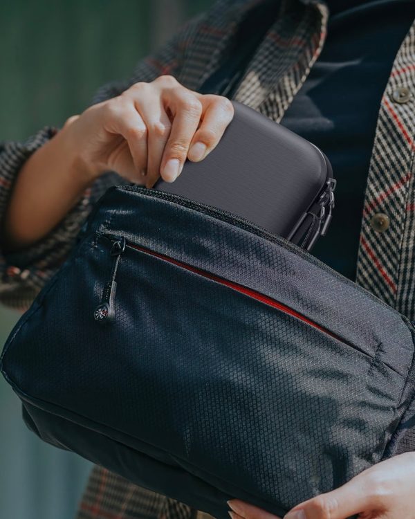 Aizsargvāciņš Nintendo Switch 2 konsolei un aksesuāriem - melns