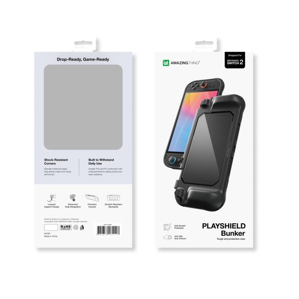 1032843-8-etui-na-konsole-nintendo-switch-2-amazingthing-hurtownia-dropshipping.jpg Aizsargvāciņš Nintendo Switch 2 konsolei - melns
