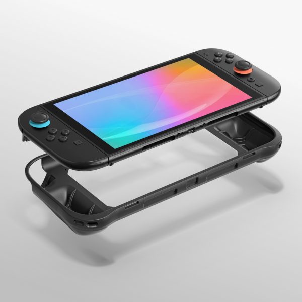 1032843-9-etui-na-konsole-nintendo-switch-2-amazingthing-hurtownia-dropshipping.jpg Aizsargvāciņš Nintendo Switch 2 konsolei - melns