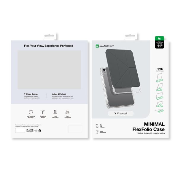 Aizsargvāciņš iPad Air M3 11'' - melns