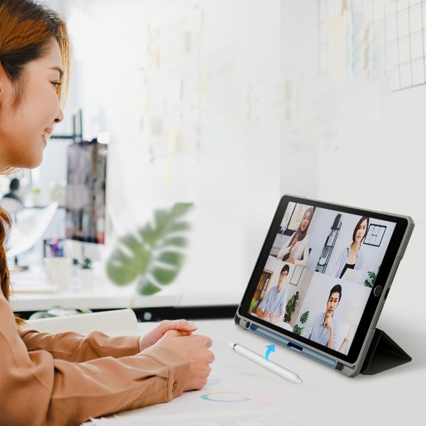 Vāciņš ar statīvu un irbuļa turētāju iPad Air M3 11'' - pelēks