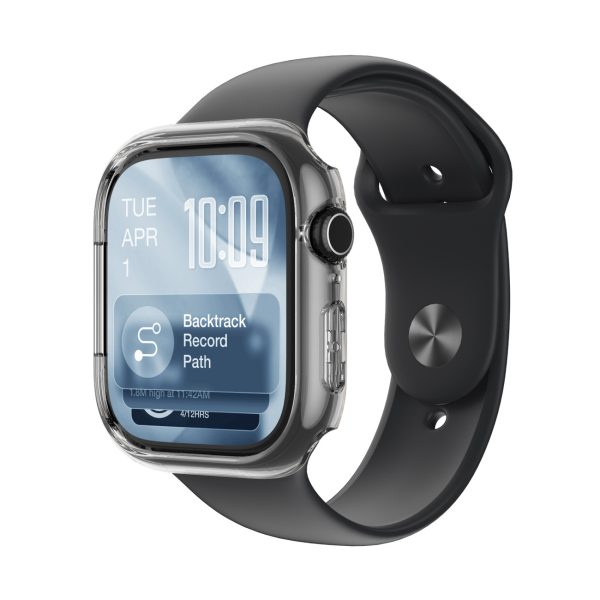 Apple Watch Series 11 46 mm minimālistisks aizsargvāciņš — caurspīdīgs