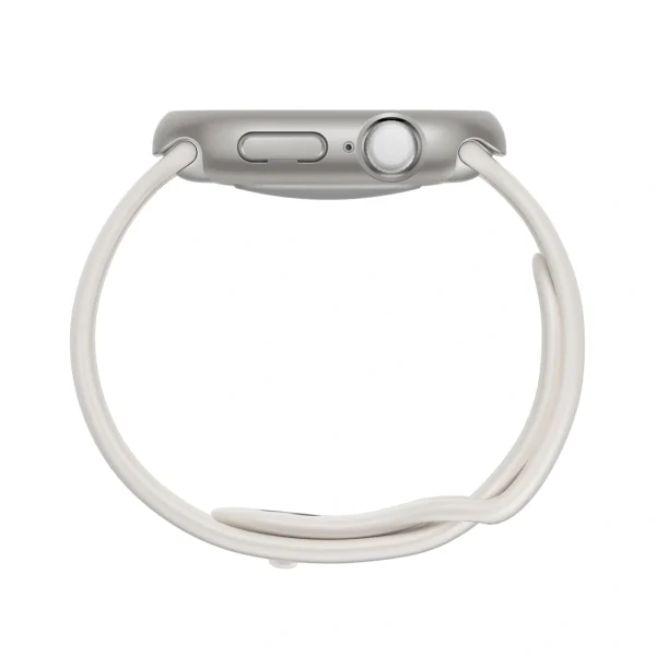 Apple Watch Series 11 46 mm minimālistisks aizsargvāciņš - sudrabs