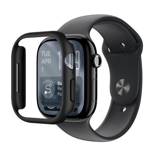 Apple Watch Series 11 42 mm minimālistisks aizsargvāciņš - melns