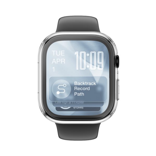 Radix Apple Watch Series 11 42mm ekrāna aizsargs ar maciņu - caurspīdīgs