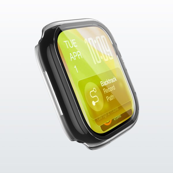 Radix Apple Watch Series 11 42mm ekrāna aizsargs ar maciņu - caurspīdīgs