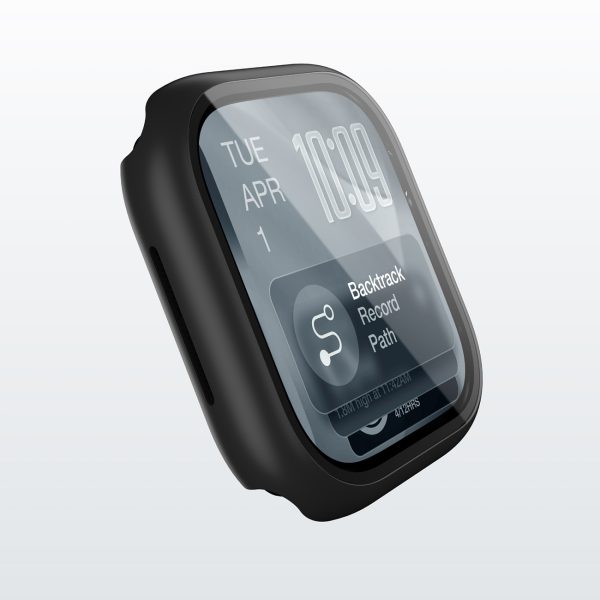 1032883-9-szklo-z-etui-na-apple-watch-11-czarne-amazingthing-hurtownia-dropshipping.jpg Radix Apple Watch Series 11 42mm ekrāna aizsargs ar maciņu - melns