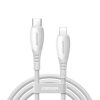 USB-C kabelis - iPhone Lightning S-A59 Vibrant sērija 30W - balts