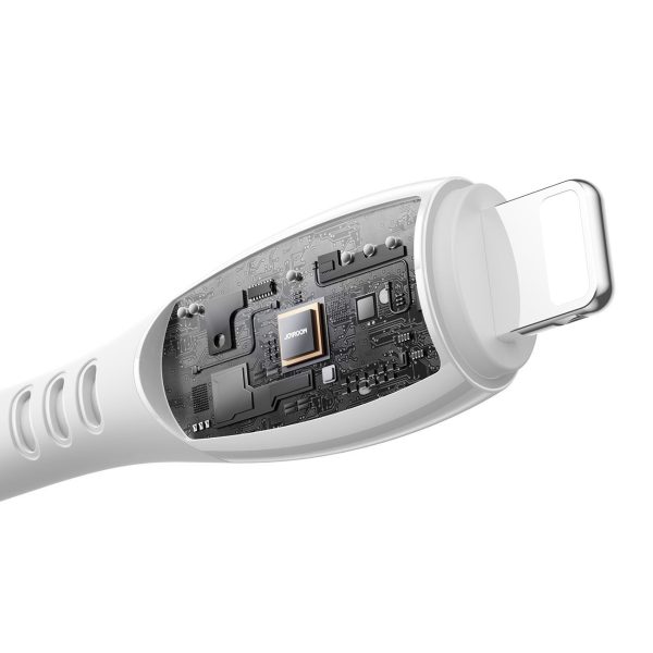 USB-C kabelis - iPhone Lightning S-A59 Vibrant sērija 30W - balts