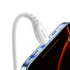 USB-C kabelis - iPhone Lightning S-A59 Vibrant sērija 30W - balts