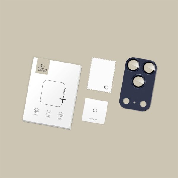 iPhone 17 Pro Max Camfull Fit+ aizsargstikls - tumši zils