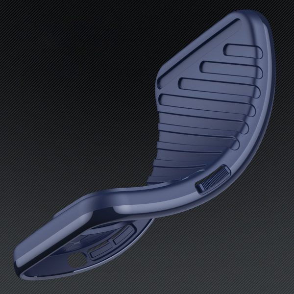 Bruņots silikona maciņš Samsung Galaxy S25+ Thunder Case - zils