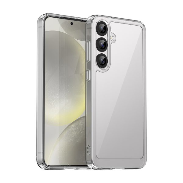 Silikona maciņš ar gēla rāmi Samsung Galaxy S25+ Outer Space Case - caurspīdīgs