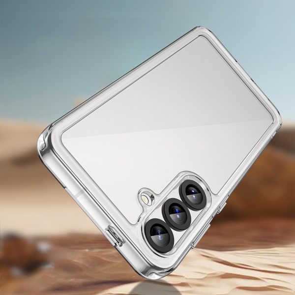 Silikona maciņš ar gēla rāmi Samsung Galaxy S25+ Outer Space Case - caurspīdīgs