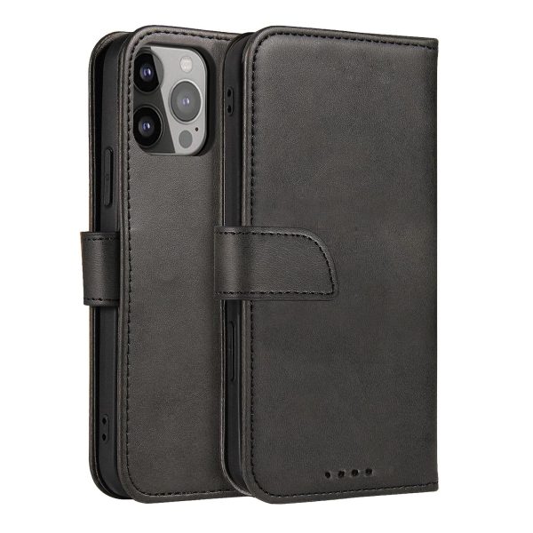 Aizsargājošs atlokāms maciņš Samsung Galaxy S25 Ultra Magnet Case - melns