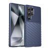 Silikona bruņu maciņš Samsung Galaxy S25 Ultra Thunder vāciņam - zils