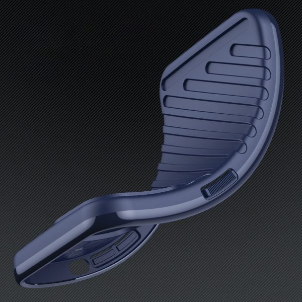 Silikona bruņu maciņš Samsung Galaxy S25 Ultra Thunder vāciņam - zils