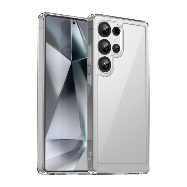 Silikona maciņš ar gēla rāmi Samsung Galaxy S25 Ultra Outer Space Case - caurspīdīgs