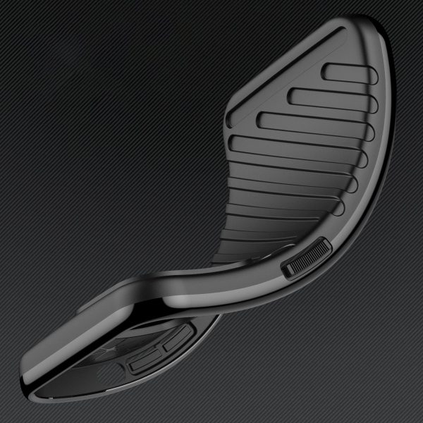 Silikona maciņš, bruņots vāciņš Samsung Galaxy S24 FE Thunder Case - melns