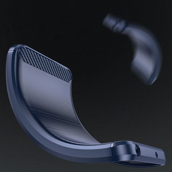 Silikona maciņš Samsung Galaxy S24 FE Carbon korpusam - zils