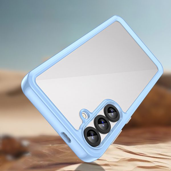 1033073-2-etui-pokrowiec-do-samsung-galaxy-a36-niebieski-hurtel-hurtownia-dropshipping.jpg Samsung Galaxy A36 Outer Space maciņš ar elastīgu rāmi - zils