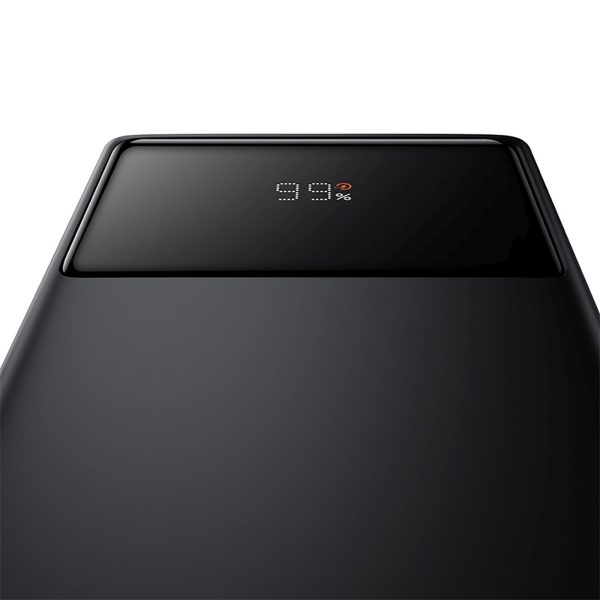 Powerbank 30000mAh 30W Star-Lord USB-A USB-C ar displeja kabeli - melns