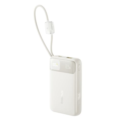 1033218-1-powerbank-20000mah-22-5w-wyswietlacz-kable-baseus-hurtownia-dropshipping.jpg Powerbank 20000mAh 22.5W EnerFill FC11 ar displeju un iebūvētiem vadiem - bēša