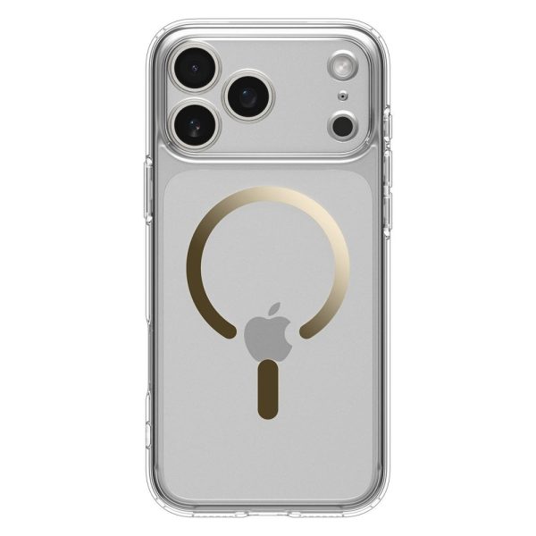 1033225-3-etui-pokrowiec-na-iphone-17-pro-ultra-hybrid-magsa-spigen-hurtownia-dropshipping.jpg iPhone 17 Pro Ultra Hybrid MagSafe vāciņš — caurspīdīgs zelta krāsā
