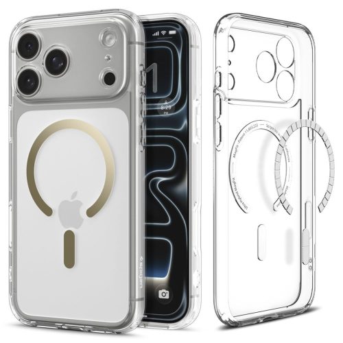1033226-1-etui-pokrowiec-na-iphone-17-pro-max-ultra-hybrid-spigen-hurtownia-dropshipping.jpg iPhone 17 Pro Max Ultra Hybrid MagSafe vāciņš — caurspīdīgs zelta krāsā