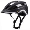 1033233-1-kask-rowerowy-mtb-z-odpinanym-daszkiem-czarno-sreb-wozinsky-hurtownia-dropshipping.jpg MTB velosipēda ķivere ar noņemamu vizieri, viegla, 57-62 cm - melna un sudrabaina
