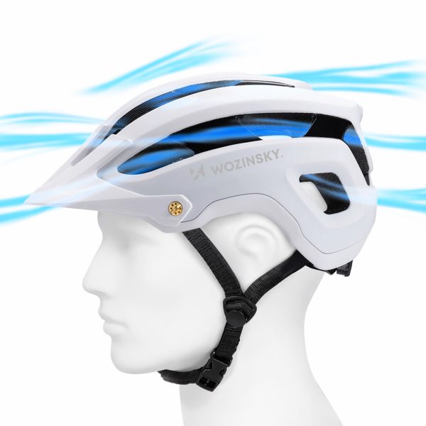 1033235-11-kask-rowerowy-mtb-z-odpinanym-daszkiem-czarno-bial-wozinsky-hurtownia-dropshipping.jpg MTB velosipēda ķivere ar noņemamu vizieri, viegla, 57-62 cm - melna un balta