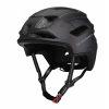 Pilna sejas velosipēda ķivere ar noņemamu vizieri 57-62 cm - melna