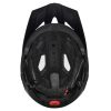 Pilna sejas velosipēda ķivere ar noņemamu vizieri 57-62 cm - melna