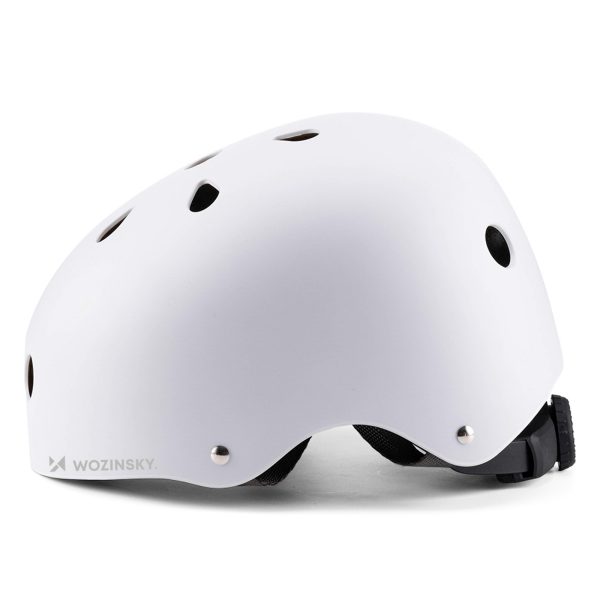 1033252-3-kask-rowerowy-bmx-hulajnoga-lekki-54-58-cm-bialy-wozinsky-hurtownia-dropshipping.jpg Viegla BMX skrejriteņa ķivere 54-58 cm - balta