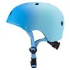 BMX velosipēda ķivere skrejriteņiem 48-52 cm - zila gradienta krāsā