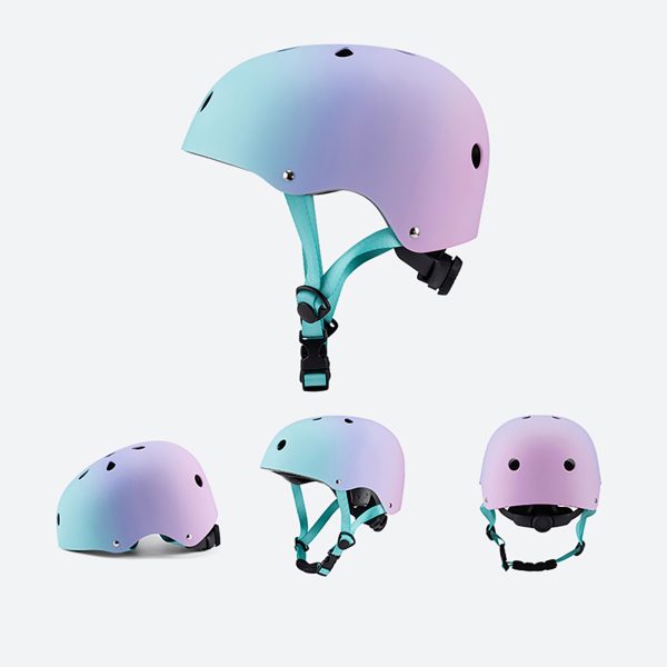 1033255-5-kask-rowerowy-bmx-hulajnoga-54-58-gradient-roz-wozinsky-hurtownia-dropshipping.jpg BMX velosipēda ķivere skrejriteņiem 54-58 cm - rozā gradients
