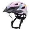 1033257-1-kask-rowerowy-dzieciecy-mtb-odpinany-daszek-roz-wozinsky-hurtownia-dropshipping.jpg Bērnu MTB velosipēda ķivere ar noņemamu vizieri 48-52 cm - rozā