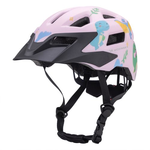 1033257-1-kask-rowerowy-dzieciecy-mtb-odpinany-daszek-roz-wozinsky-hurtownia-dropshipping.jpg Bērnu MTB velosipēda ķivere ar noņemamu vizieri 48-52 cm - rozā