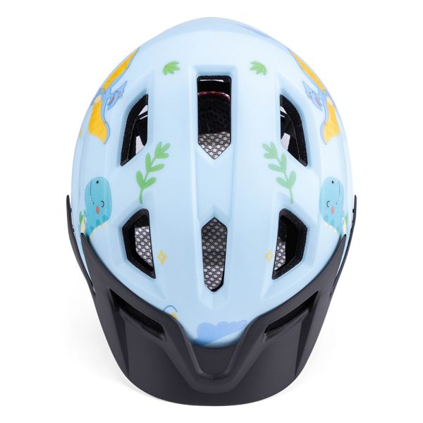 1033258-3-kask-rowerowy-dzieciecy-mtb-odpinany-daszek-niebie-wozinsky-hurtownia-dropshipping.jpg Bērnu MTB velosipēda ķivere ar noņemamu vizieri 48-52 cm - gaiši zila