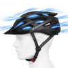 1033267-5-kask-rowerowy-mtb-daszek-lampka-czarny-wozinsky-hurtownia-dropshipping.jpg MTB velosipēda ķivere ar noņemamu vizieri un USB aizmugurējo lukturi 57-62 cm - melna