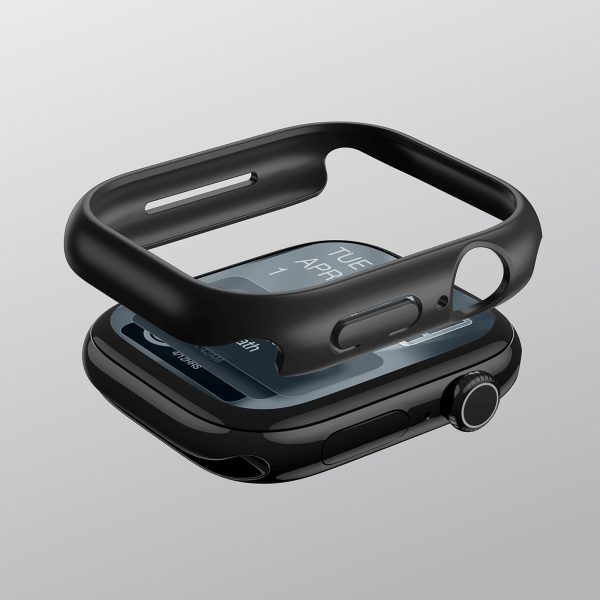 Apple Watch Series 11 46 mm minimālistisks aizsargvāciņš - melns