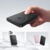 EnerFill FM12 10000mAh 22.5W magnētiskais Power Bank ar USB-C MagSafe Qi2 kabeli - melns