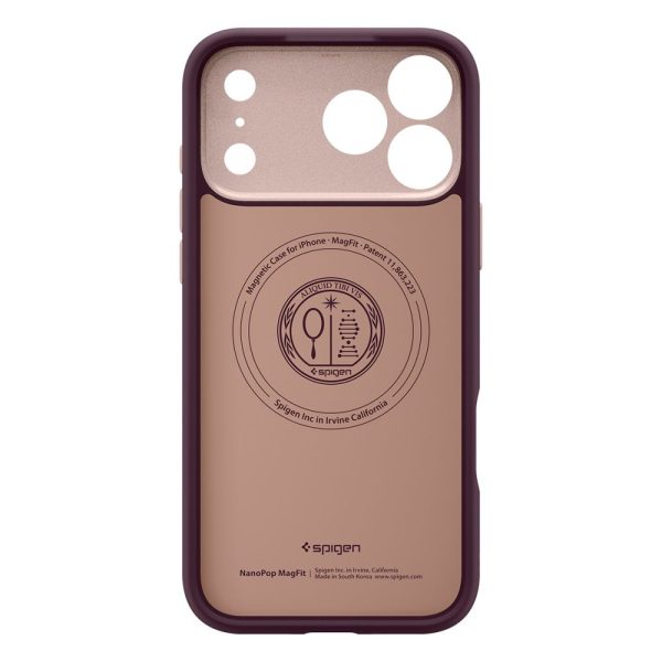1033302-3-etui-na-iphone-17-pro-nano-pop-mag-magsafe-bordo-spigen-hurtownia-dropshipping.jpg iPhone 17 Pro Nano Pop Mag MagSafe futrālis — bordo