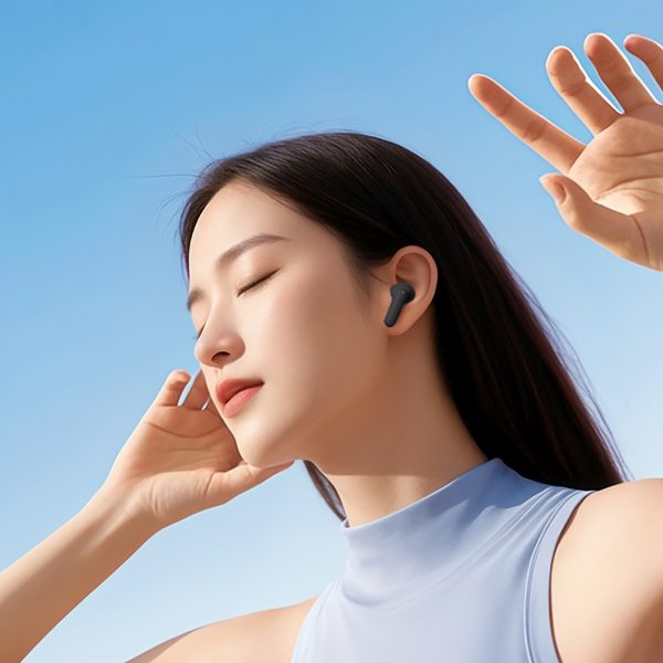 MeloBuds N30 ANC Bluetooth IPX4 bezvadu austiņas - melnas