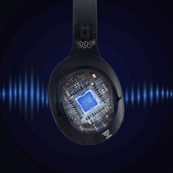 H3 ANC Bluetooth augstas izšķirtspējas audio bezvadu austiņas - zilas