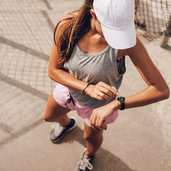 1033313-4-smartwatch-zegarek-sportowy-watch-gt-amoled-ipx8-qcy-hurtownia-dropshipping.jpg Viedpulkstenis GT AMOLED IPX8 280mAh sporta pulkstenis - melns