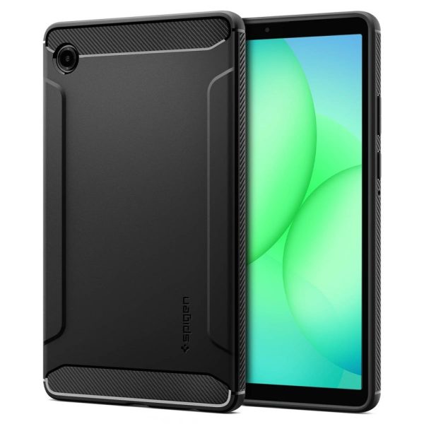 Samsung Galaxy Tab A11 8.7 X133 / X135 Rugged Armor aizsargvāciņš - melns