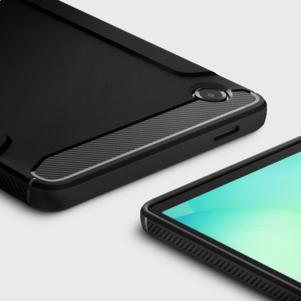 Samsung Galaxy Tab A11 8.7 X133 / X135 Rugged Armor aizsargvāciņš - melns